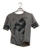 Hysteric Glamourヒステリックグラマー）の古着「リバーシブルカットソー」｜グレー