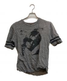 Hysteric Glamour（ヒステリックグラマー）の古着「リバーシブルカットソー」｜グレー