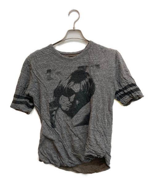 Hysteric Glamour（ヒステリックグラマー）Hysteric Glamour (ヒステリックグラマー) リバーシブルカットソー グレー サイズ:Ⅿの古着・服飾アイテム