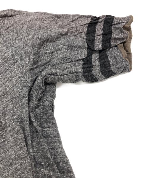 Hysteric Glamour（ヒステリックグラマー）Hysteric Glamour (ヒステリックグラマー) リバーシブルカットソー グレー サイズ:Ⅿの古着・服飾アイテム