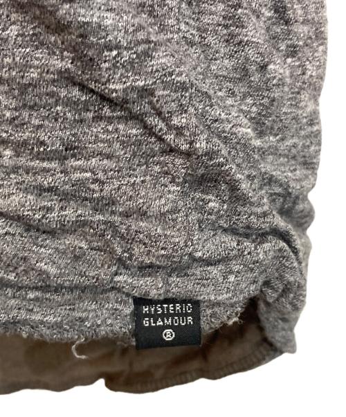 Hysteric Glamour（ヒステリックグラマー）Hysteric Glamour (ヒステリックグラマー) リバーシブルカットソー グレー サイズ:Ⅿの古着・服飾アイテム