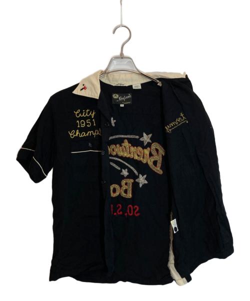 KING LOUIE（キングルイ）KING LOUIE (キングルイ) ボーリングシャツ ブラック サイズ:Sの古着・服飾アイテム