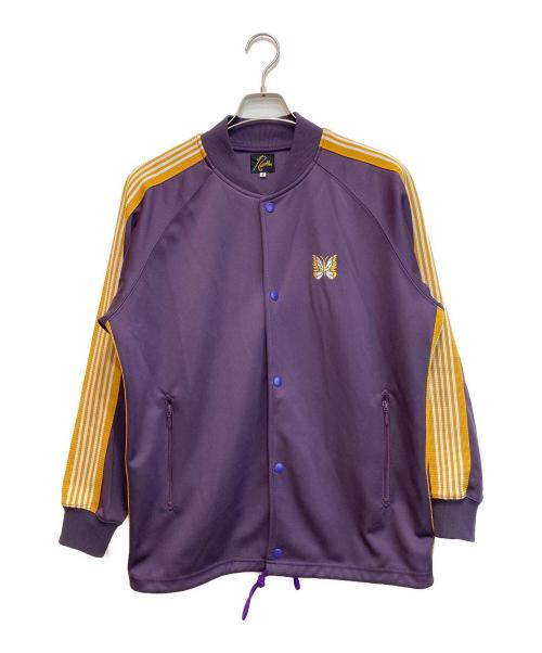 Needles（ニードルズ）Needles (ニードルズ) BEAMS (ビームス) Rib Coach Jacket パープル サイズ:Sの古着・服飾アイテム
