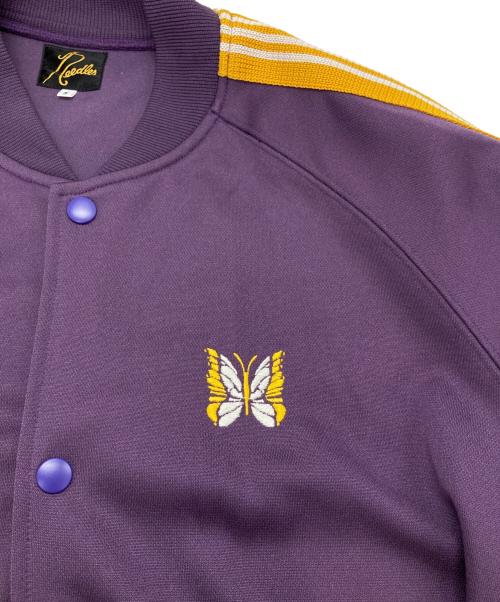 Needles（ニードルズ）Needles (ニードルズ) BEAMS (ビームス) Rib Coach Jacket パープル サイズ:Sの古着・服飾アイテム