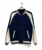 SOPHNET.ソフネット）の古着「ACRYLIC WOOL STADIUM JACKET」｜ネイビー