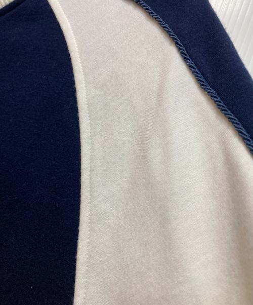 SOPHNET.（ソフネット）SOPHNET. (ソフネット) ACRYLIC WOOL STADIUM JACKET ネイビー サイズ:Lの古着・服飾アイテム