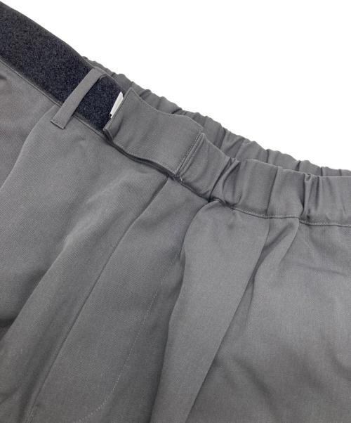 Graphpaper（グラフペーパー）Graphpaper (グラフペーパー) SCALE OFF WOOL WIDE CHEF PANTS グレー サイズ:SIZE Freeの古着・服飾アイテム