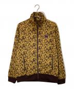 Needlesニードルズ）の古着「トラックジャケット」｜ブラウン×イエロー