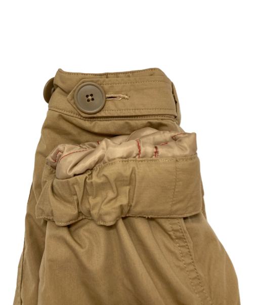 HUMAN MADE（ヒューマンメイド）HUMAN MADE (ヒューマンメイド) カモ刺繍ライナー付きモッズコート ベージュ サイズ:Ⅿの古着・服飾アイテム