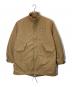 HUMAN MADE（ヒューマンメイド）の古着「カモ刺繍ライナー付きモッズコート」｜ベージュ