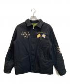 BEAMS×TAILOR 東洋ビームス×テーラー東洋）の古着「リバーシブルベトジャン」｜ブラック×カーキ