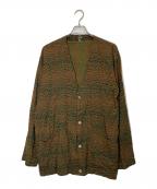 Needlesニードルズ）の古着「総柄ジャケット」｜カーキ×ブラウン
