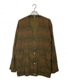 Needles（ニードルズ）の古着「総柄ジャケット」｜カーキ×ブラウン