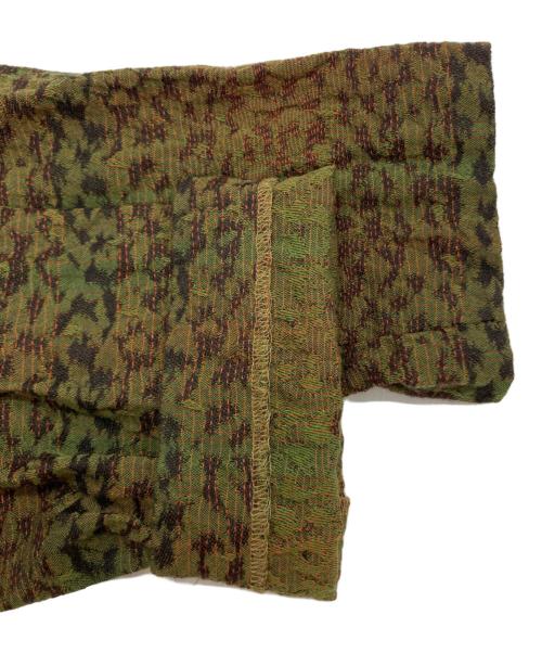 Needles（ニードルズ）Needles (ニードルズ) 総柄ジャケット カーキ×ブラウン サイズ:Lの古着・服飾アイテム