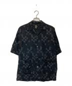 Needlesニードルズ）の古着「Cabana Shirt-Circle Emb」｜ブラック