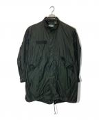 US ARMYユーエスアーミー）の古着「オーバーダイ M-65 フィッシュテールパーカー」｜カーキ×ブラック