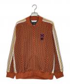 Needles×SASQUATCHfabrix.ニードルズ×サスクワッチファブリックス）の古着「トラックジャケット」｜ブラウン