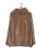 Needlesニードルズ）の古着「Track Hoody - C/Pe Velour」｜ベージュ