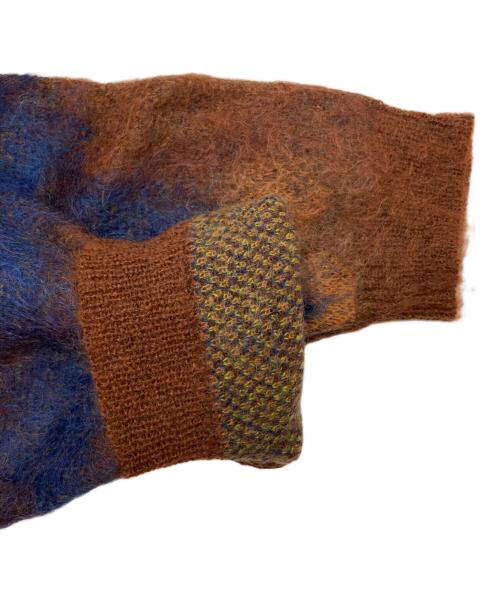 YOKE（ヨーク）YOKE (ヨーク) STILL JACQUARD CARDIGAN ブラウン サイズ:3の古着・服飾アイテム