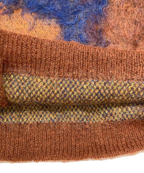 YOKE（ヨーク）YOKE (ヨーク) STILL JACQUARD CARDIGAN ブラウン サイズ:3の古着・服飾アイテム