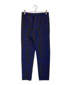 South2 West8サウスツー ウエストエイト）の古着「総柄パンツ」｜グレー×ブルー