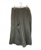 s'yteサイト）の古着「COTTON TWILL CARGO CULOTTE PANTS」｜オリーブ