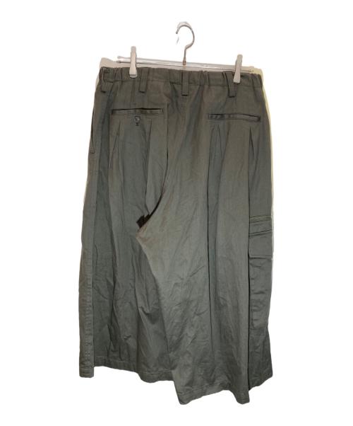 s'yte（サイト）s'yte (サイト) COTTON TWILL CARGO CULOTTE PANTS オリーブ サイズ:3の古着・服飾アイテム