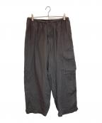 s'yteサイト）の古着「Double Gauze Single Cargo Pocket Pants」｜グレー