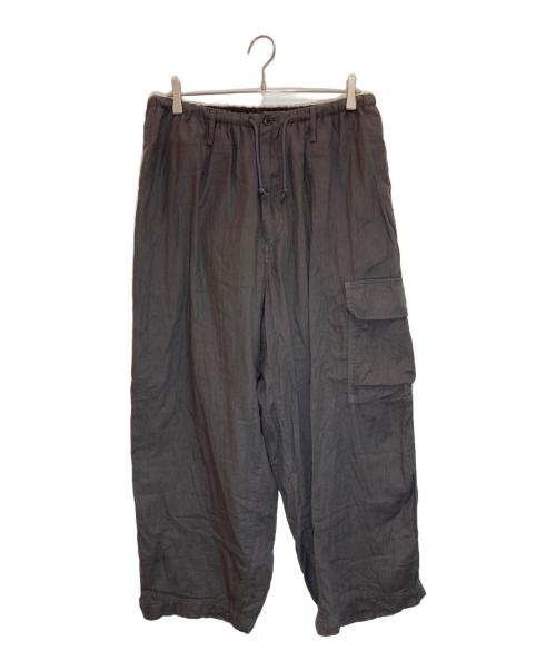 s'yte（サイト）s'yte (サイト) Double Gauze Single Cargo Pocket Pants グレー サイズ:2の古着・服飾アイテム