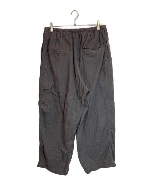 s'yte（サイト）s'yte (サイト) Double Gauze Single Cargo Pocket Pants グレー サイズ:2の古着・服飾アイテム