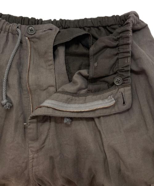 s'yte（サイト）s'yte (サイト) Double Gauze Single Cargo Pocket Pants グレー サイズ:2の古着・服飾アイテム