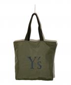 Y'sワイズ）の古着「NYLON WASHER MINI LEASE BAG」｜カーキ