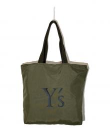 Y's（ワイズ）の古着「NYLON WASHER MINI LEASE BAG」｜カーキ