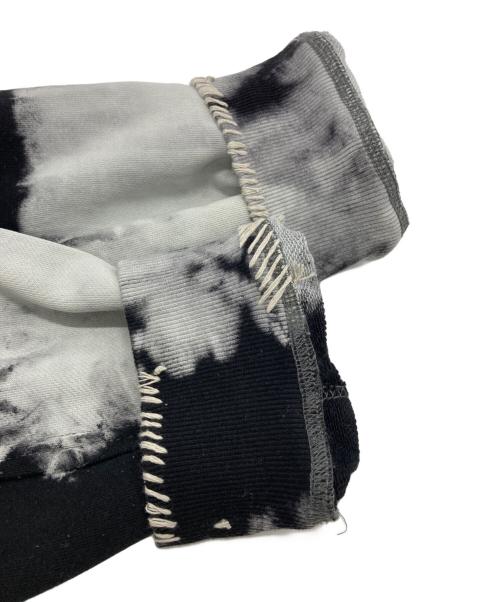 MAISON SPECIAL（メゾンスペシャル）MAISON SPECIAL (メゾンスペシャル) エンブロイダリーブリーチタイダイプライムオーバースウェットPO ブラック×グレー サイズ:2の古着・服飾アイテム