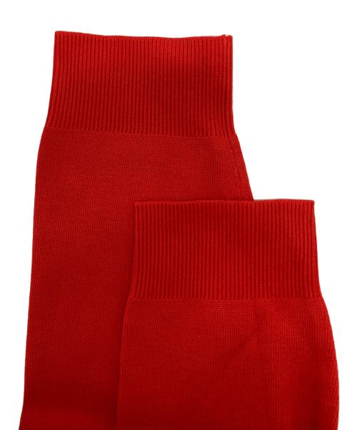 LACOSTE（ラコステ）LACOSTE (ラコステ) ワニデザインクルーネックセーター レッド サイズ:SIZE 40の古着・服飾アイテム