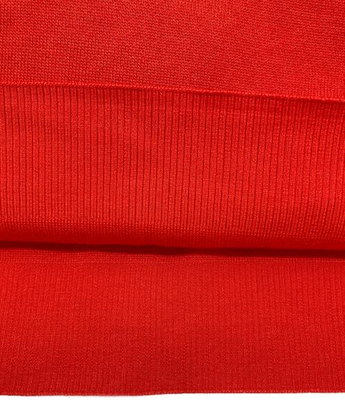 LACOSTE（ラコステ）LACOSTE (ラコステ) ワニデザインクルーネックセーター レッド サイズ:SIZE 40の古着・服飾アイテム