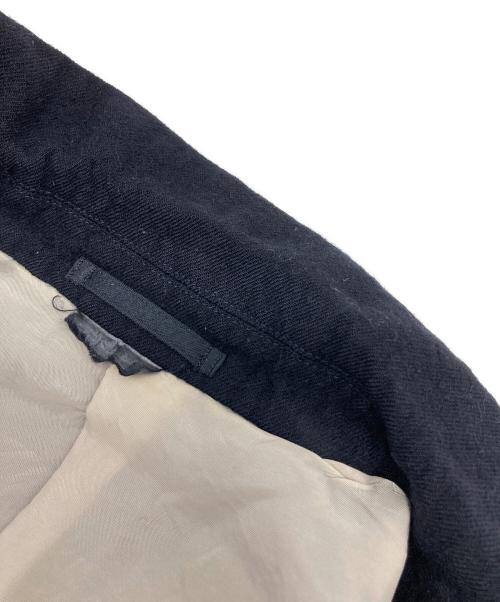 COMME des GARCONS HOMME DEUX（コムデギャルソン オム ドゥ）COMME des GARCONS HOMME DEUX (コムデギャルソン オム ドゥ) ウール縮絨テーラードジャケット ネイビー サイズ:SIZE Sの古着・服飾アイテム