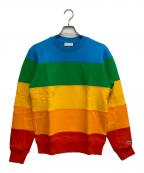 LACOSTE×Polaroidラコステ×ポラロイド）の古着「カラフルスウェット」｜マルチカラー