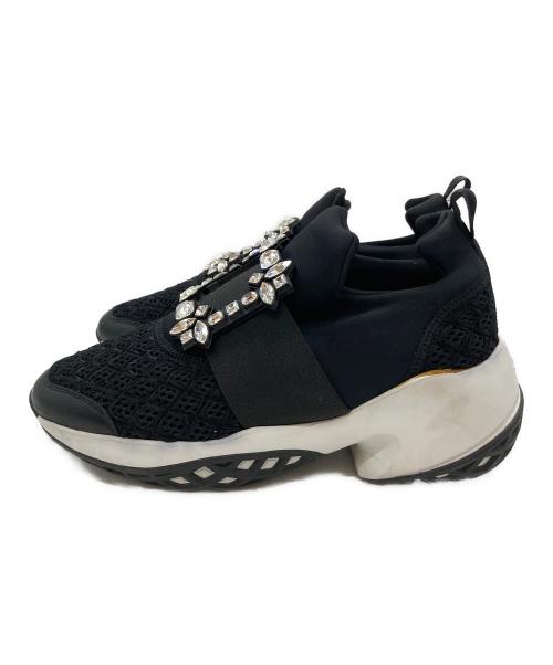 Roger Vivier（ロジェ ヴィヴィエ）Roger Vivier (ロジェ ヴィヴィエ) ヴィヴ ランストラス バックル ブラック サイズ:36の古着・服飾アイテム