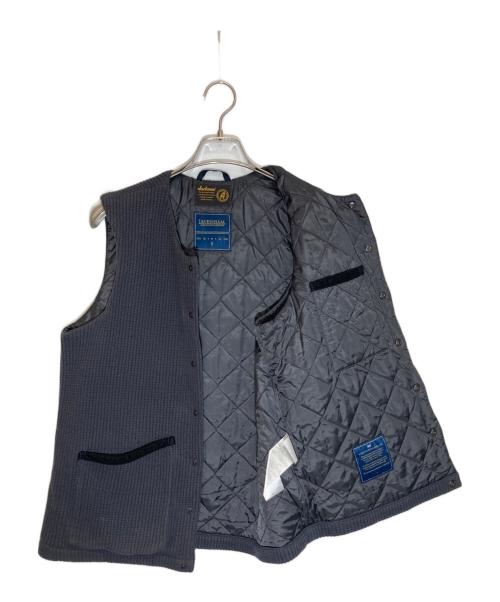 LAVENHAM（ラベンハム）LAVENHAM (ラベンハム) JACKMAN (ジャックマン) ワッフルキルティングベスト ネイビー サイズ:Ⅿの古着・服飾アイテム