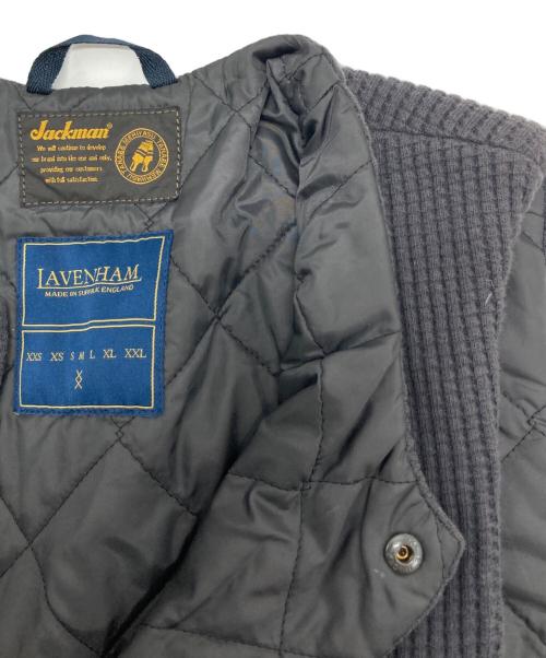 LAVENHAM（ラベンハム）LAVENHAM (ラベンハム) JACKMAN (ジャックマン) ワッフルキルティングベスト ネイビー サイズ:Ⅿの古着・服飾アイテム