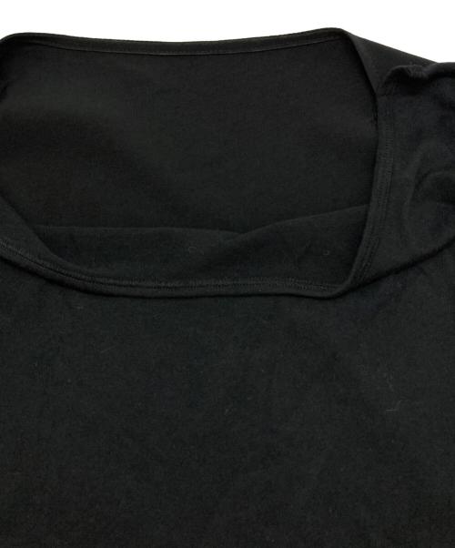 Y's（ワイズ）Y's (ワイズ) ドッキングカットソーワンピース ブラック サイズ:2の古着・服飾アイテム