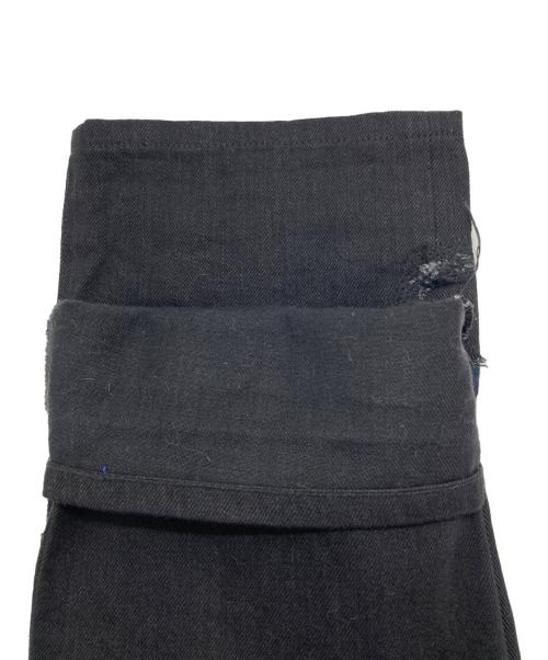 JUNYA WATANABE COMME des GARCONS（(ジュンヤワタナベ コムデギャルソン）JUNYA WATANABE COMME des GARCONS ((ジュンヤワタナベ コムデギャルソン) 異素材パッチワークデニムパンツ ブラック サイズ:Sの古着・服飾アイテム