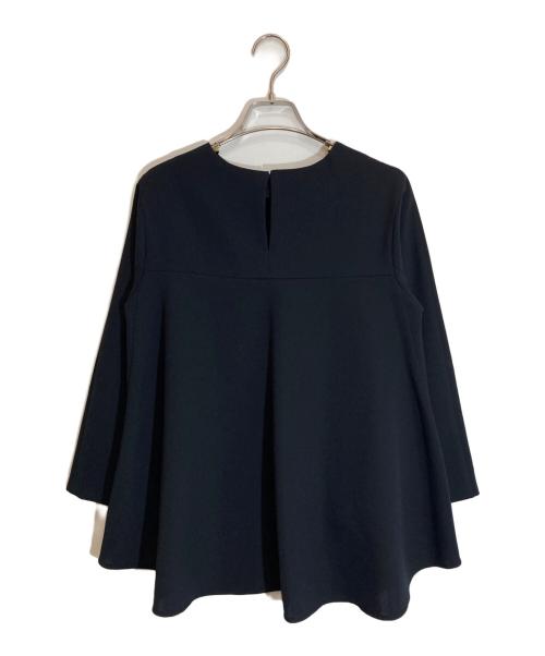 TOMORROW LAND（トゥモローランド）TOMORROW LAND (トゥモローランド) ドライダブルクロス クルーネックプルオーバー ネイビー サイズ:34の古着・服飾アイテム