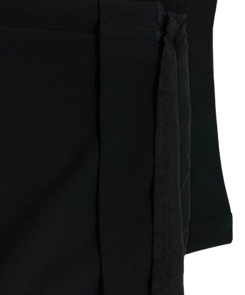 TODAYFUL（トゥデイフル）TODAYFUL (トゥデイフル) Doubletuck Twill Trousers ブラック サイズ:36の古着・服飾アイテム