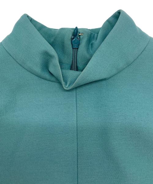 VALENTINO（ヴァレンティノ）VALENTINO (ヴァレンティノ) ノースリーブワンピース ブルー サイズ:40の古着・服飾アイテム
