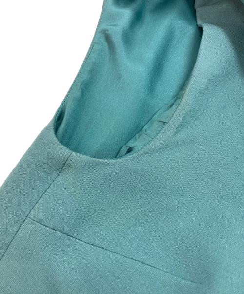 VALENTINO（ヴァレンティノ）VALENTINO (ヴァレンティノ) ノースリーブワンピース ブルー サイズ:40の古着・服飾アイテム