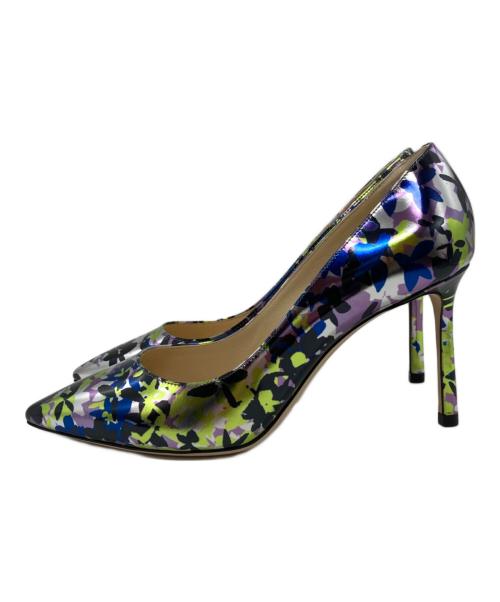 JIMMY CHOO（ジミーチュウ）JIMMY CHOO (ジミーチュウ) ROMY フローラルプリントパンプス マルチカラー サイズ:SIZE 36 1/2の古着・服飾アイテム