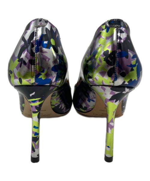 JIMMY CHOO（ジミーチュウ）JIMMY CHOO (ジミーチュウ) ROMY フローラルプリントパンプス マルチカラー サイズ:SIZE 36 1/2の古着・服飾アイテム