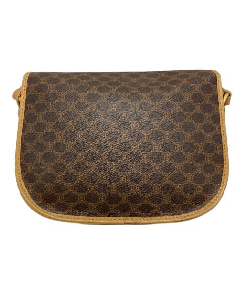 CELINE（セリーヌ）CELINE (セリーヌ) マカダム ショルダーバッグ ブラウン×ベージュ サイズ:-の古着・服飾アイテム